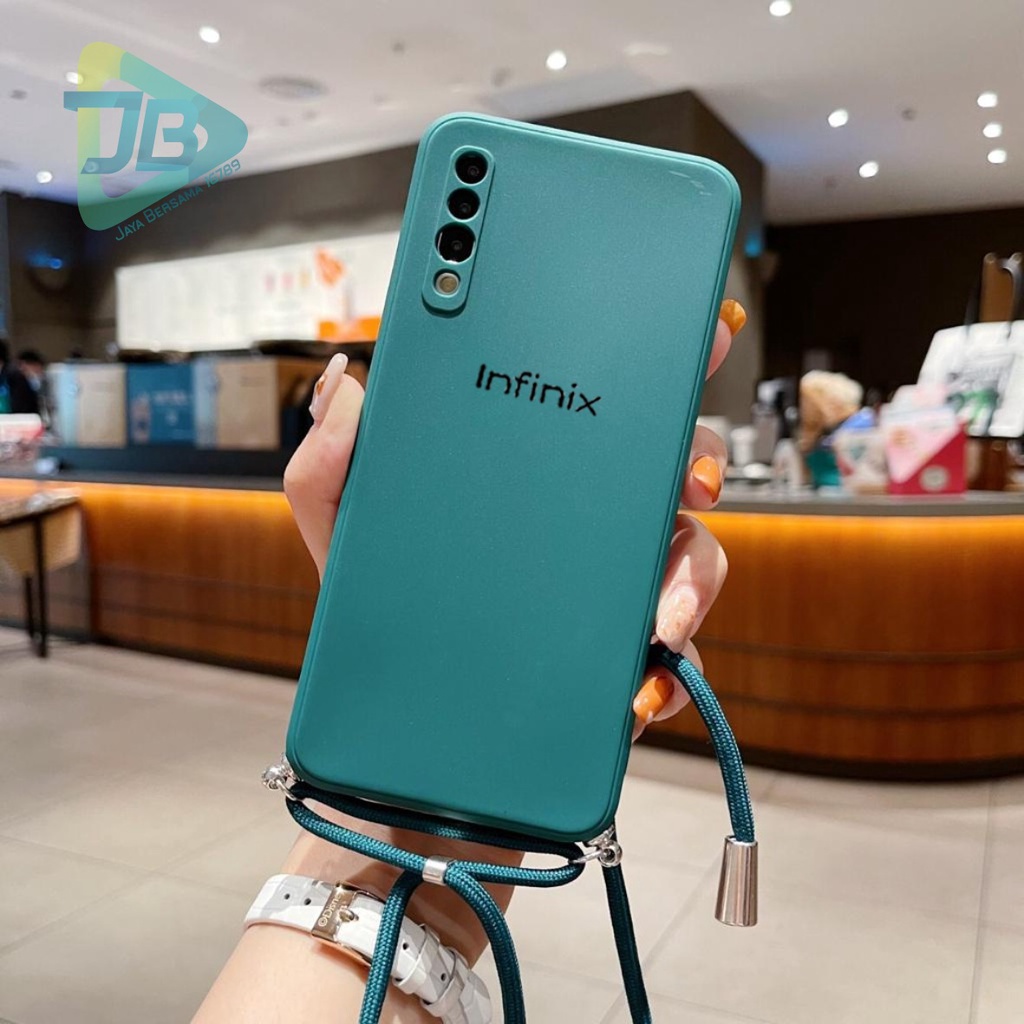 SOFTCASE SLINGCASE ORIGINAL SILIKON PELINDUNG KAMERA INFINIX HOT 8 9 10 PLAY JB5446