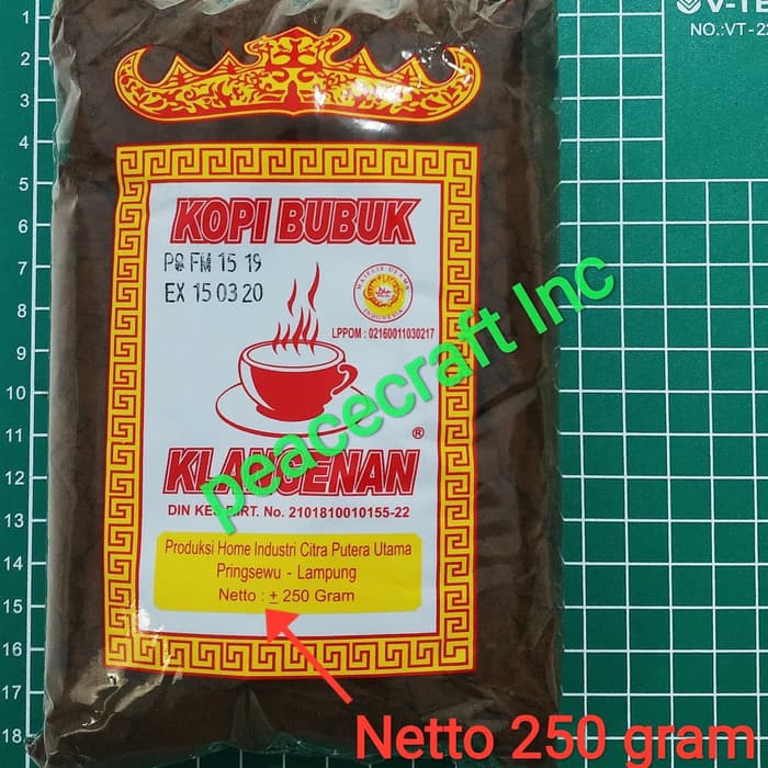 

Kopi Klangenan Pringsewu Lampung/Kopi Lampung 250
