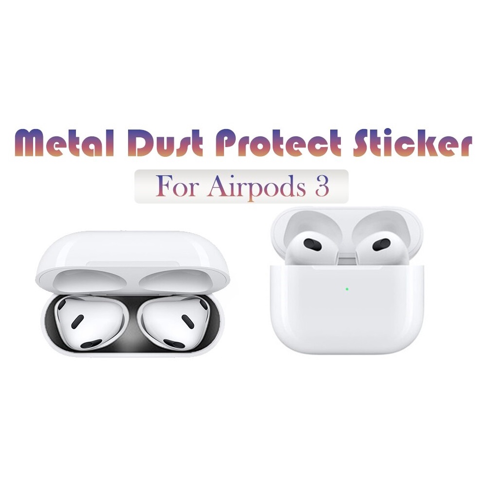 Dustproof Sticker Airpods 3 Anti Debu Airpods 3 2021 Apple Airpods 3