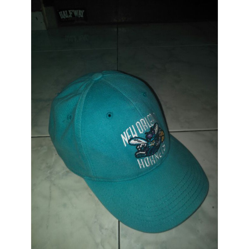 topi vintage hornets nba bekas second
