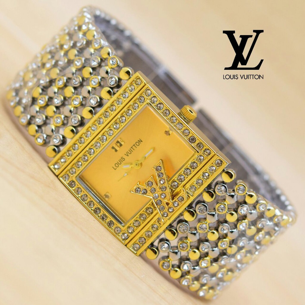 Best Seller Jam TAngan Wanita LV Merica Logo Murah