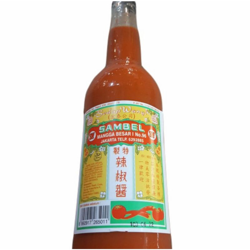 

Saos Sambal FT Sedap Wangi Mangga Dua 600ml