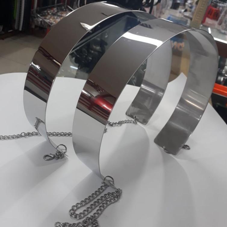ゎ IKAT PINGGANG PLAT RANTAI [SILVER]/BELT PLAT RANTAI/BELT PLAT SILVER ⇅