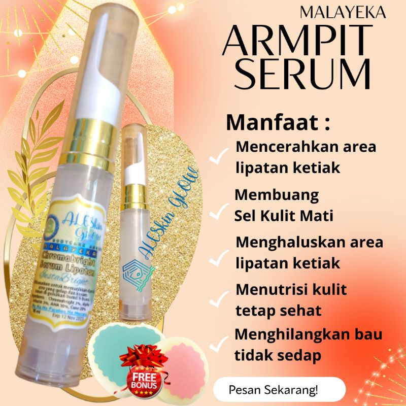 Serum Armpit Pemutih Ketiak Selangkangan Area lipatan