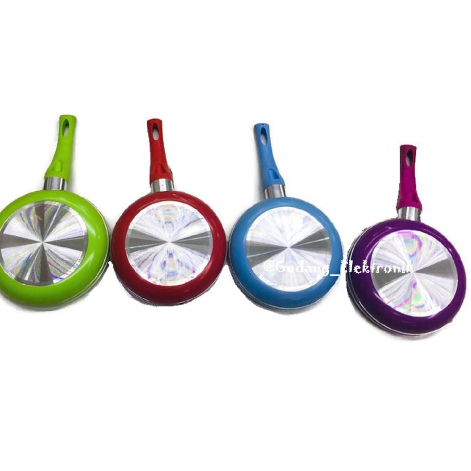 Ç10.10 . Nagako Frypan Wajan Teflon Anti Lengket 18 cm //,.,.//