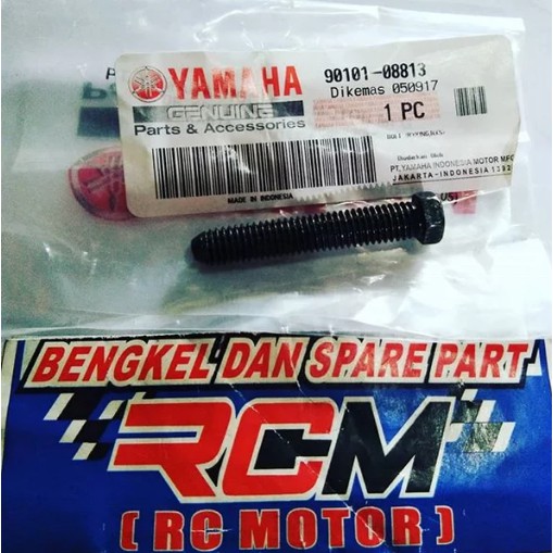 BOLT BAUT SETELAN STELAN RANTAI RANTE RX KING RXKING RXK ORI ORIGINAL YAMAHA YGP ASLI 90101-08813