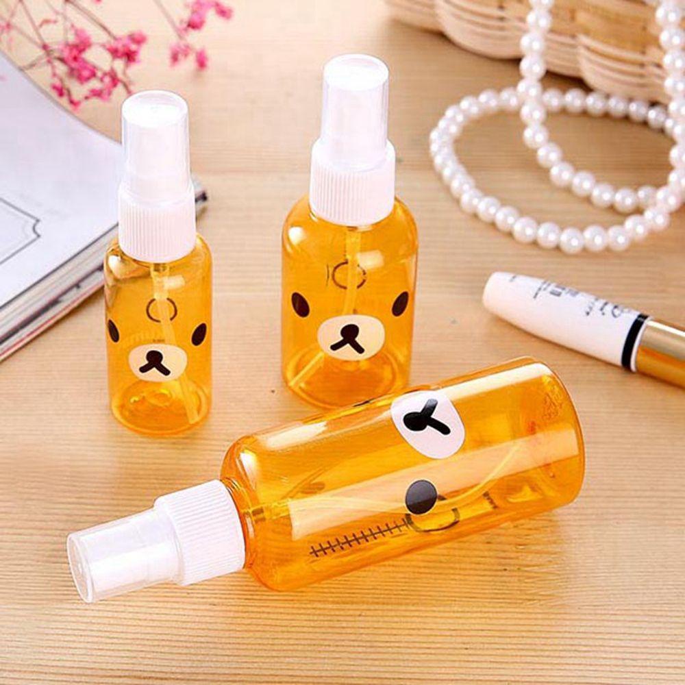 R-FLOWER Botol Spray Portable Alat Makeup Plastik Wadah Sabun Cair