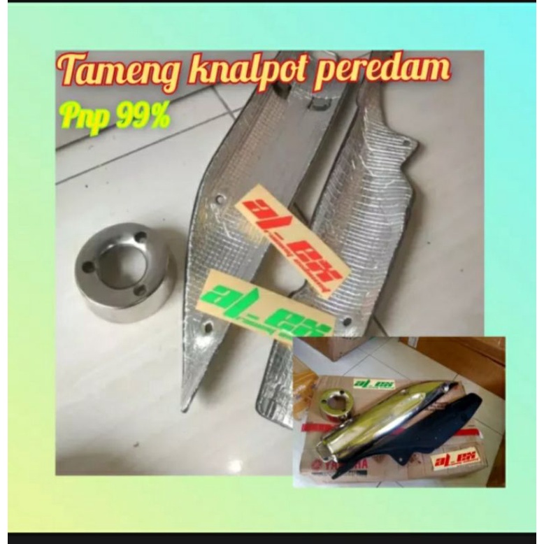 TAMENG KNALPOT PEREDAM COVER KNALPOT PEREDAM RX-KING ORIGINAL 99% MIRIP ORI