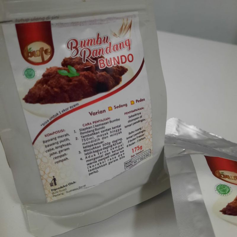 

Bumbu Rendang padang / Bumbu Randang Padang Bufe / Bumbu kalio / Bumbu Rendang bundo Marnis