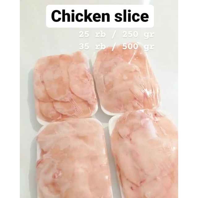 

chicken slice / ayam slice