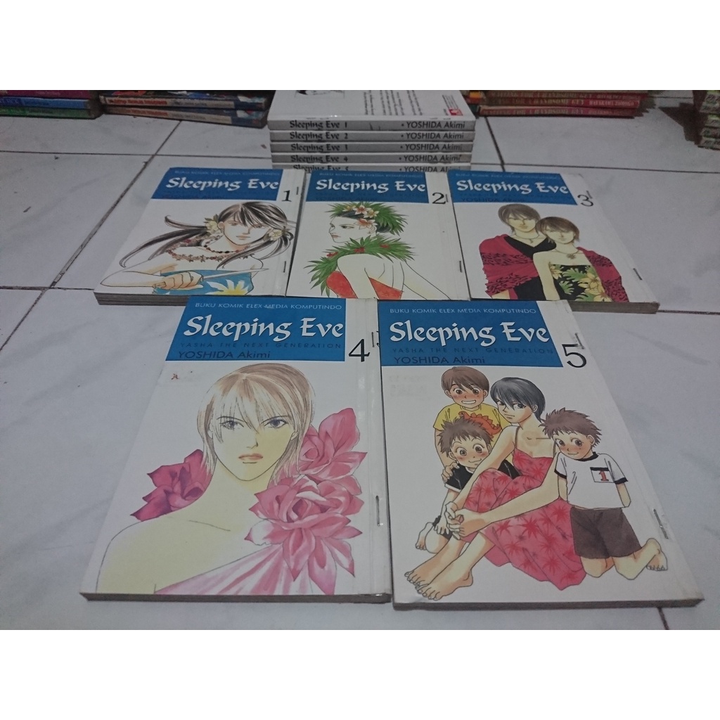 Komik Sleeping eve 1-5 tamat - Yoshida Akimi