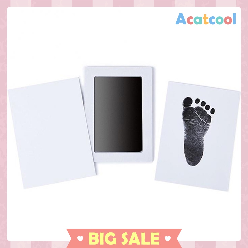 Disposable Baby Hand Print Mud Child Souvenirs Photo Frame Imprint Ink Pad