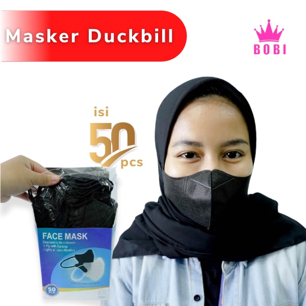 HOT PROMO !!! MASKER 3PLY isi 50pcs - Variasi Warna - isi 50 pcs - 3 Variasi Warna