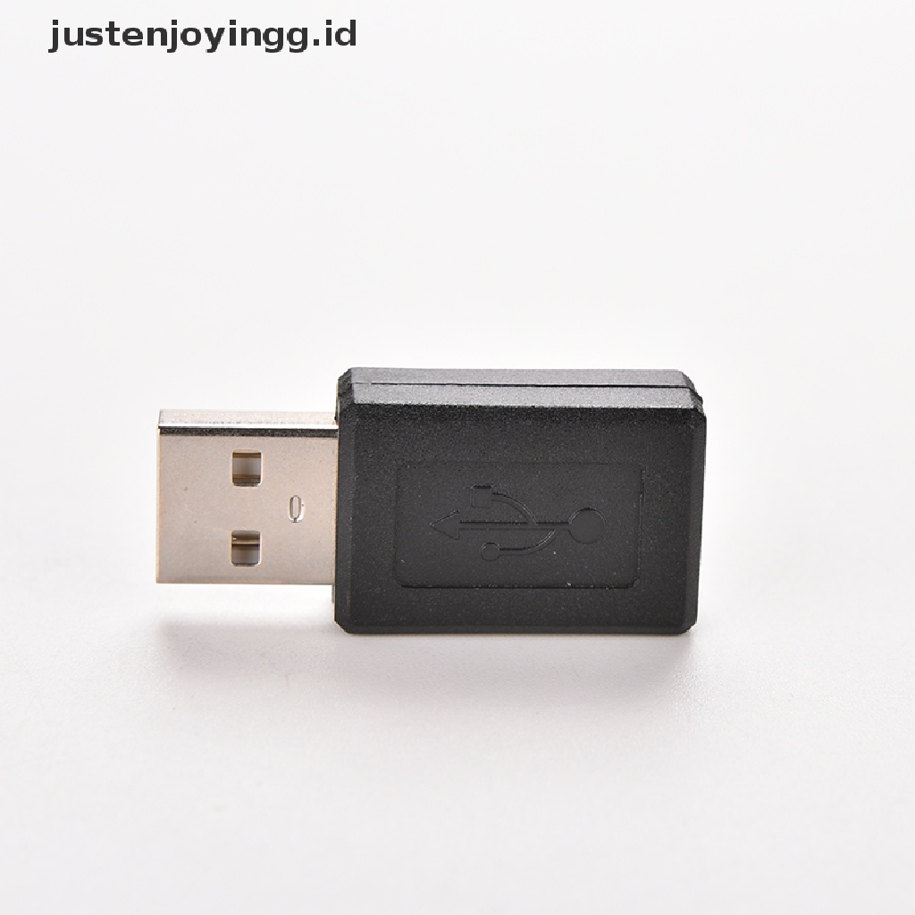 // justenjoyingg.id // Firm USB 2.0 A Male to Micro USB B Female M/F Adapter Converter Connector ~