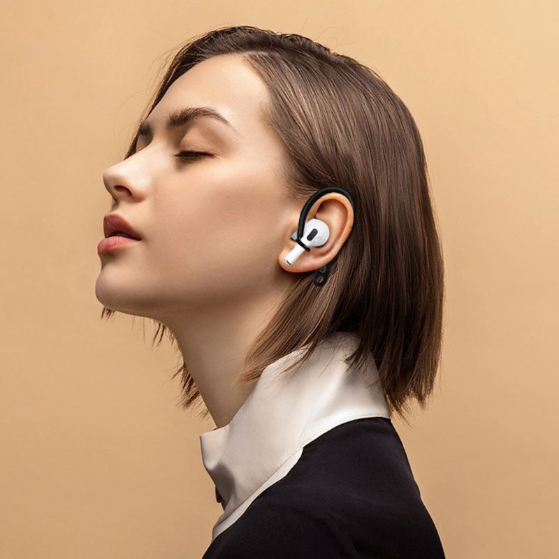 Btsg Kait Telinga Bahan Silikon Anti Hilang Untuk AirPods Pro