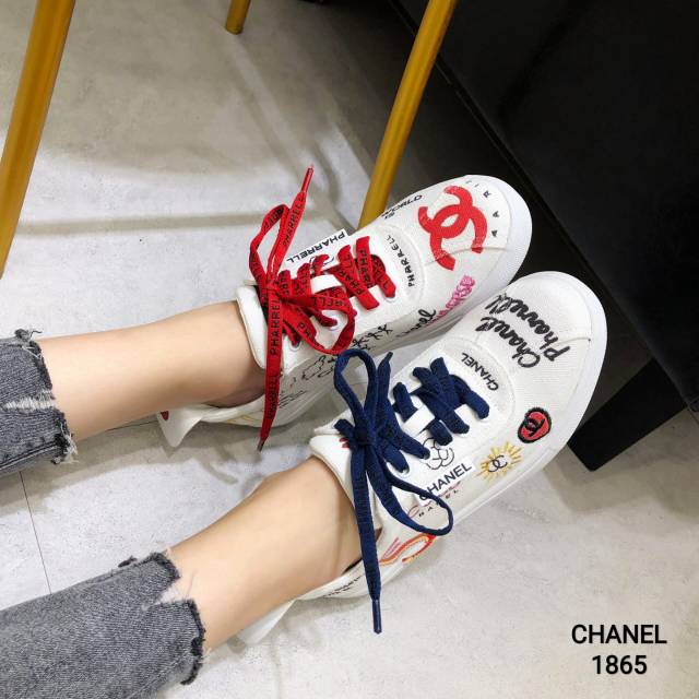 SNEAKERS CHANEL COCO PHARRELL 1865 JO Sepatu Impor Batam