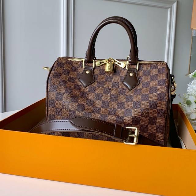 Lv Speedy 25 / Super Mirror Quality / Tas Wanita Lv