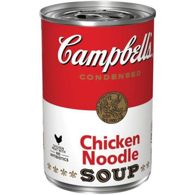 

CAMPBELL'S CHICKEN NOODLE SOUPS 296GR