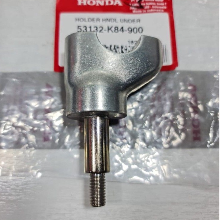 DUDUKAN STANG CRF150L  HOLDER STANG/ RAISER STANG HARGA SATUAN 53132K84900 ORIGINAL HONDA GENUINE PA