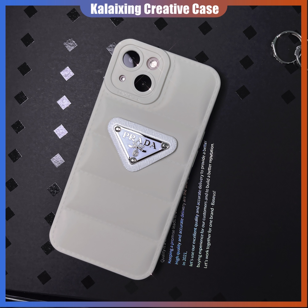 Casing 3D Prada Berbentuk Soft Phone Case Untuk iPhone 14 Pro Max13 12 11 ProMax Xs Max Xr X Xs 7Plus 8Plus Bentuk Jaket Bawah Penutup Belakang