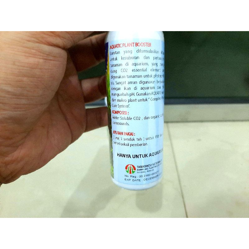 Pupuk Tanaman aquascape CO2 AQUATIC PLANT BOOSTER 120ML