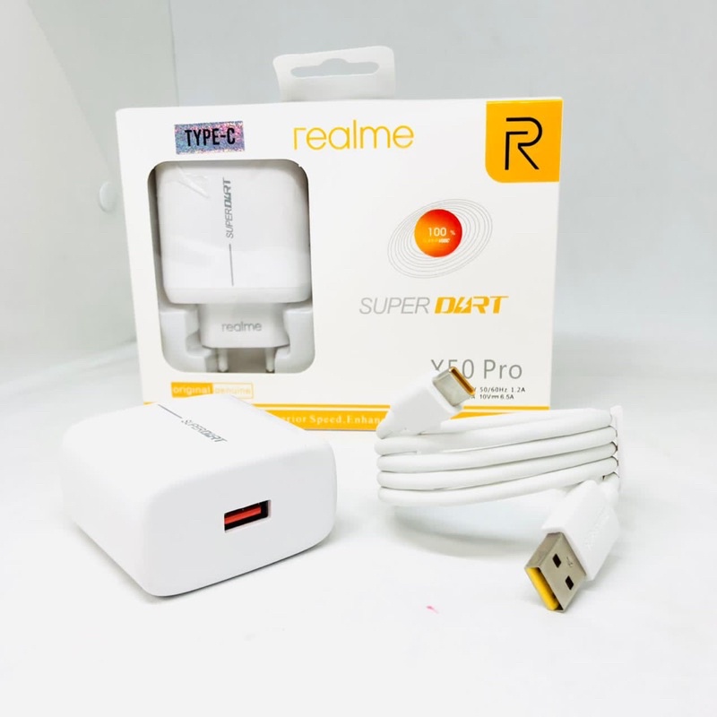 PROMO CHARGER REALME ORIGINAL 65w X50pro micro / type C