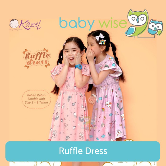 Kazel Ruffle Dress