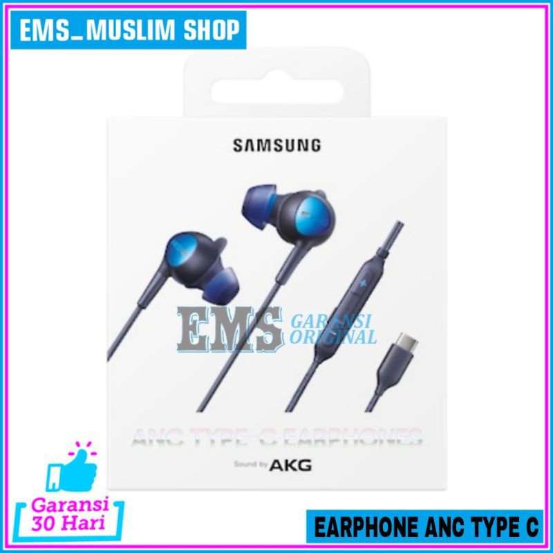 Headset Earphone AKG ANC Samsung A80 Note 10 10+ S20 S20+ S20 Ultra ORI Distri Jack Type C