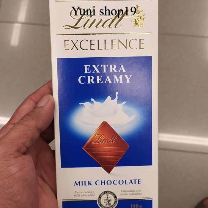 

lindt excellence extra creamy milk 100gr