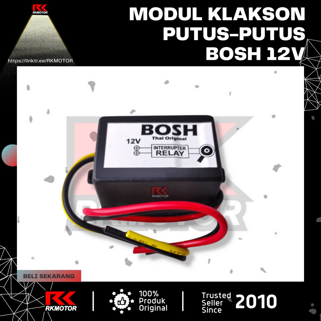 MODUL KLAKSON PUTUS PUTUS | RELAY KLAKSON PUTUS PUTUS | FLASHER KLAKSON PUTUS