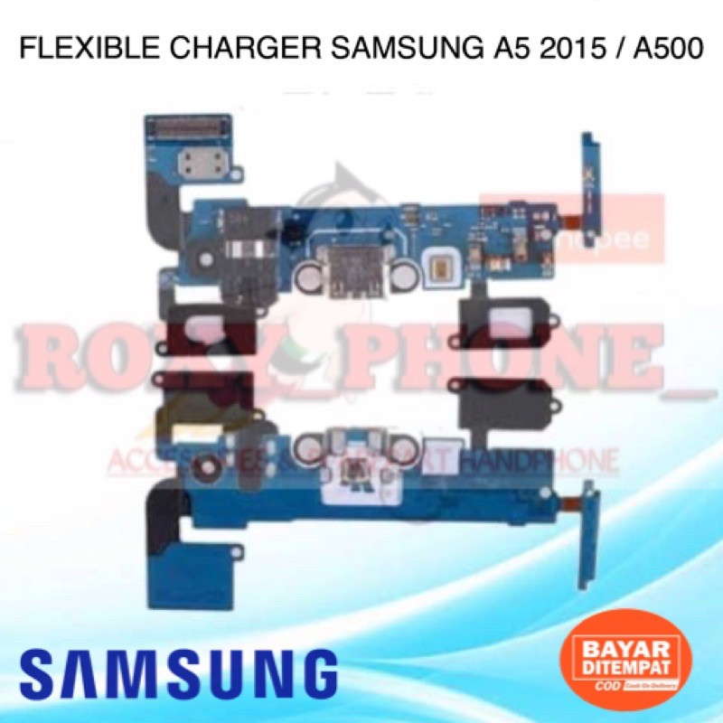 FLEXIBLE FLEKSIBEL CONEKTOR KONEKTOR CHARGER SAMSUNG GALAXY A500 A5 2015 ORIGINAL