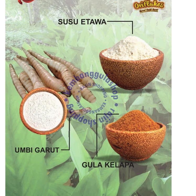 

Big Sale.. [PROMO] ORIFLAKES Sereal Umbi Garut Asam Lambung Maag GERD 900 gram [COD]