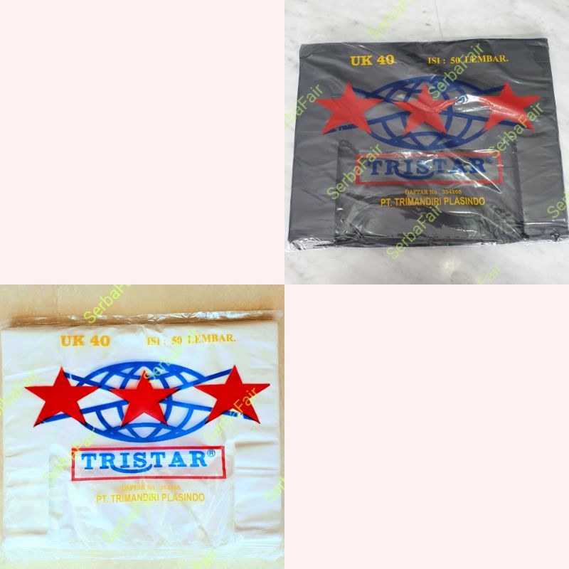 Kantong Kresek 40x62CM Tristar 50 Lembar