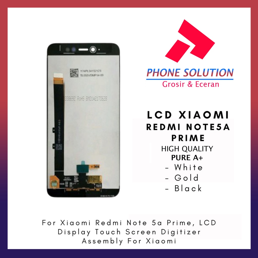 LCD Xiaomi Redmi Note 5A Prime Fullset Touchscreen // Supplier LCD Xiaomi Redmi - Garansi 1 Bulan