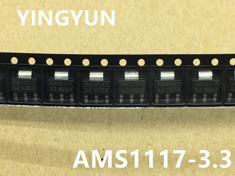 (Ready Stock) 20pcs/lot Ams117-3.3 AMS1117-3.3V AMS1117 LM1117 1117 Regulator Tegangan Baru