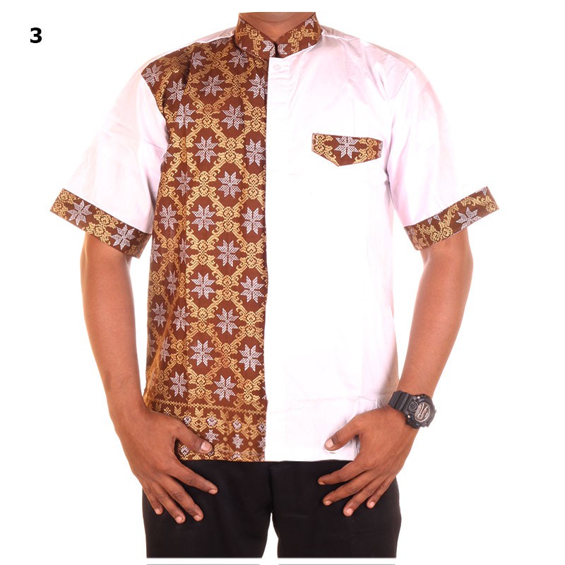 Baju Koko Batik Luqman Motif 7