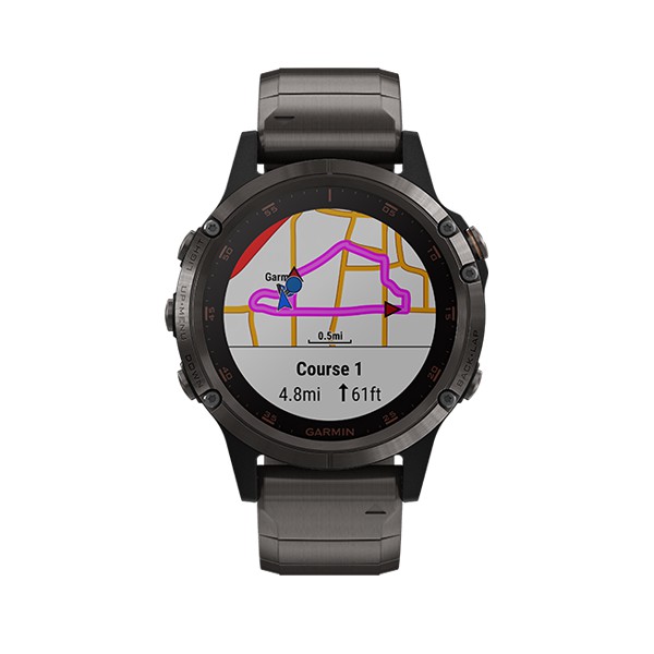 garmin fenix 5 plus menu