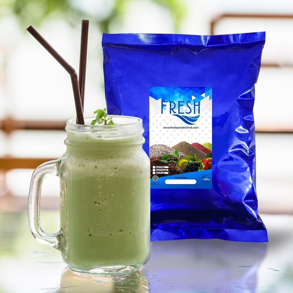 

BUBUK MINUMAN RASA SERBUK MINUMAN ANEKA RASA GREEN TEA MATCHA KEMASAN 500gram dan 1Kg