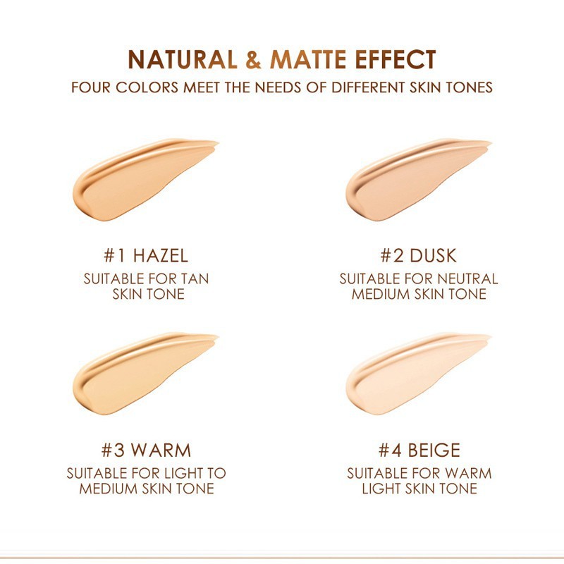 (READY &amp; ORI) Focallure Covermax Longlasting Cushion Foundation FA 162 FA 162 Base Matte Flawless Matte Tahan Lama Waterproof