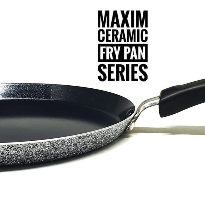 MAXIM NEOSTONE Wajan Crepes Crepiere Pan Anti Lengket Ceramic 25 cm