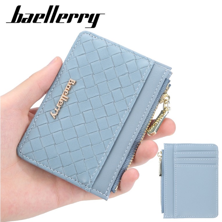 Baellerry Dompet Kartu Wallet Card Holder Bahan Kulit Premium BLY61