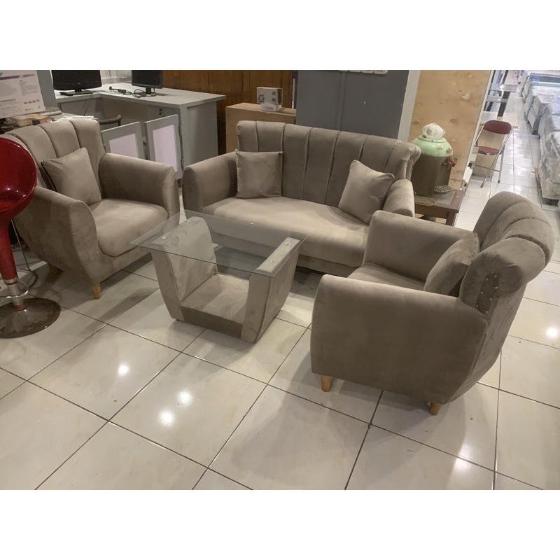 sofa retro sofa kaki kayu sofa klasik