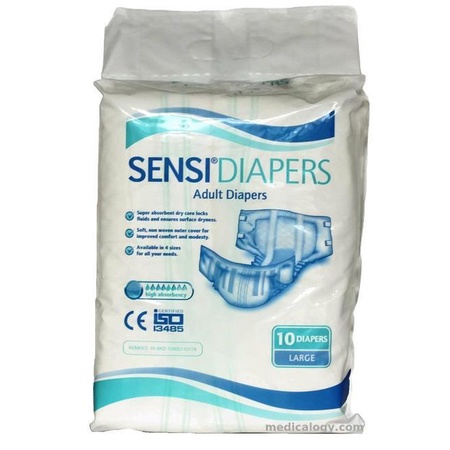 Pampers Dewasa Sensi Size L per pack isi 10