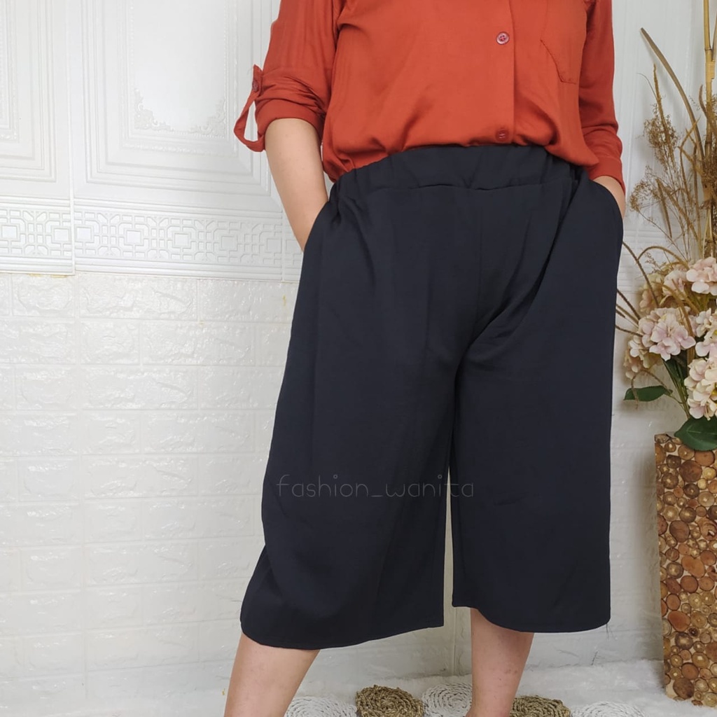 Kulot Pendek Size Jumbo/Celana 7/8