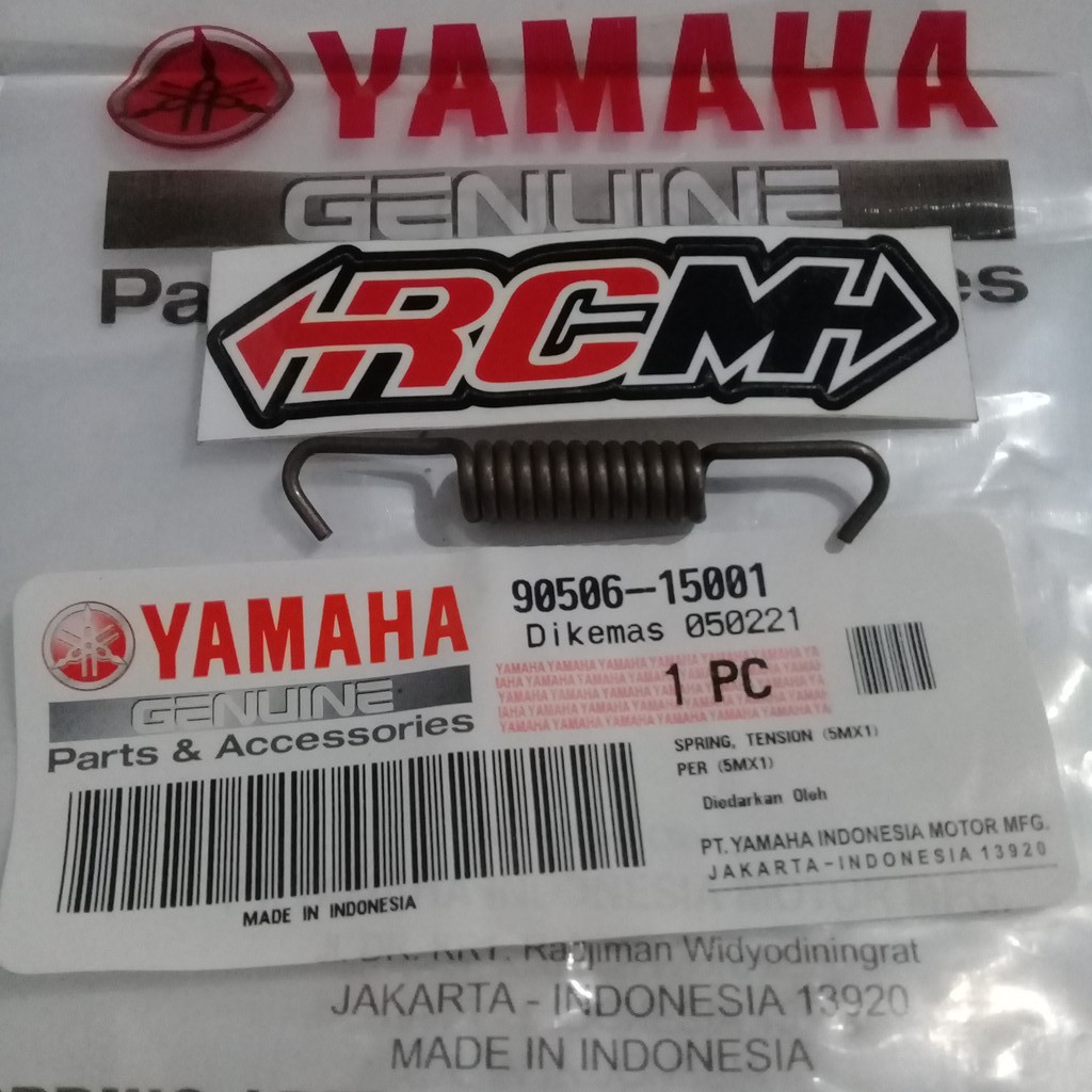 90506-15001 PER PIR KAMPAS REM BELAKANG VEGA R NEW FORCE FI RXKING NOUVO MIO LAMA ORI YAMAHA