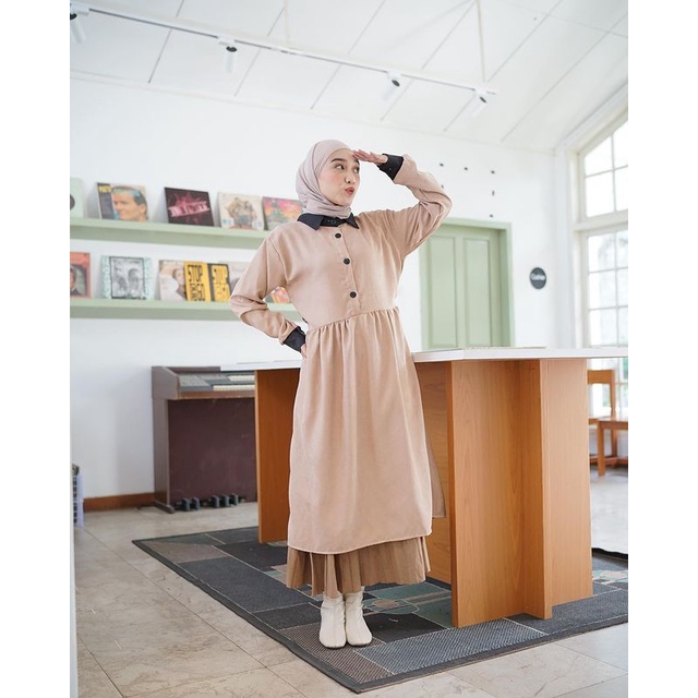 HYUNA TUNIK - KOREAN STYLE - TUNIK KOREA - ATASAN WANITA