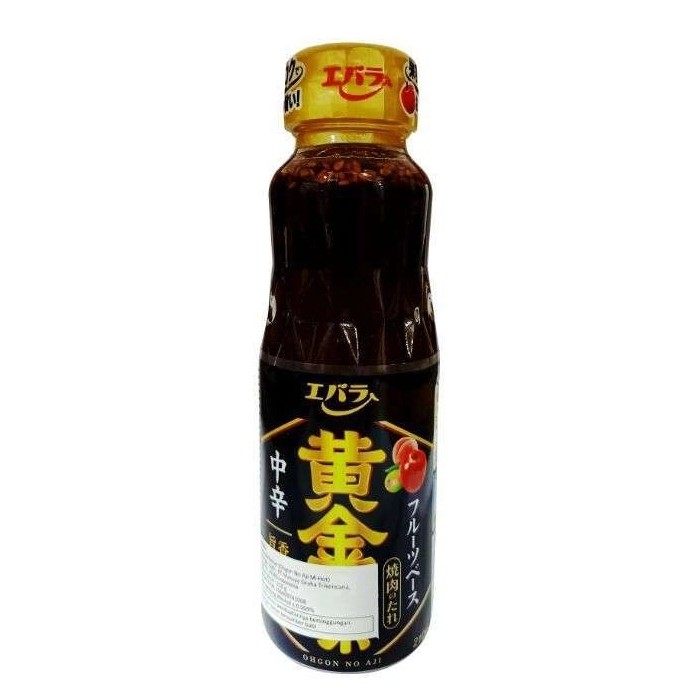 Saus / Bumbu Barbeque Barbecue Ebara Ohgon Oh Gon No Aji Mild Hot 210 Gram