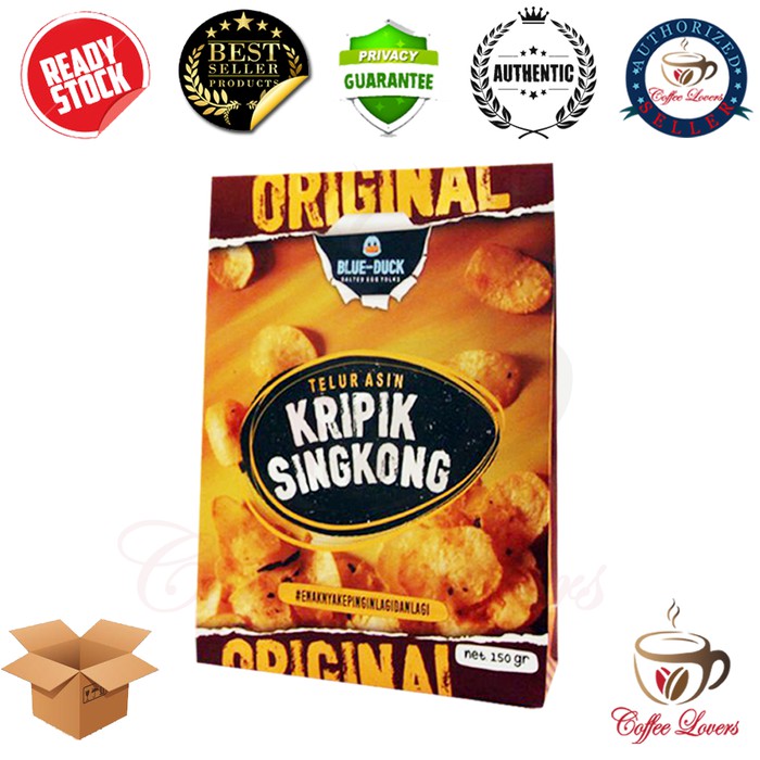 

Snack Blue Duck Kripik Singkong Telur Asin Original