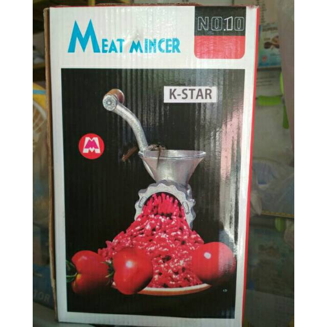 Gilingan Daging Manual Meat Mincer ukuran 10