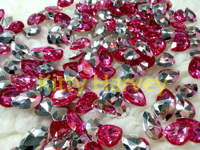 Teardrop Crystal 18mm